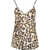 5 Progress Satin camisole with print Brown