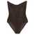 NORMA KAMALI Norma Kamali Strapless One Piece BROWN