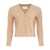 Maison Margiela Maison Margiela V-Neck Wool Cardigan Beige