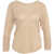 Majestic Filatures Linen sweater Beige
