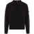 C.P. Company C.P. Company Logo Cotton Crewneck Sweatshirt Black