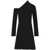COURRÈGES Courrèges 'Twist Crepe Mini' Dress Black