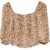 Liu Jo Top with animal print Brown