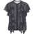Kaos Blouse with polka dots Blue