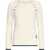 Liu Jo Cable knit sweater with logo embroidery White