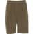 Herno Terry cloth shorts Green