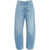 Kaos Barrel leg jeans Blue
