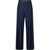 Liu Jo Flared pants with belt Blue