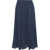 Michael Kors Pleated midi skirt Blue