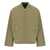 Barbour BARBOUR EMLYN DUSKY GREEN QUILTED BOMBER JACKET Green