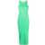 MSGM Msgm Cotton Midi Sheat-Dress GREEN