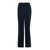 PLAIN Blue Pants With Rear Elastic Waist And Wide Leg In Tech Fabric Woman BLUE