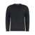 Paolo Pecora Paolo Pecora Linen-Cotton Crew-Neck Sweater Black