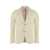 THE (ALPHABET) The (Alphabet) The (Jacket) - Single-Breasted Two-Button Jacket Beige