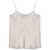 Herno Grey Top With Spaghetti Straps In Satin Woman GREY