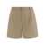 A.P.C. A.P.C. Crew Cotton Bermuda Shorts Beige