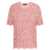 Dolce & Gabbana Dolce & Gabbana Lace Crew-Neck T-Shirt PINK