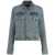 7 For All Mankind 7 For All Mankind Trucker Denim Jacket Navy