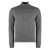 THE (ALPHABET) The (Alphabet) The (Knit) - Cashmere Blend Turtleneck Sweater GREY