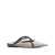 Brunello Cucinelli Brunello Cucinelli Flat Square Pointed Ballet Shoes GREY