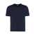 THE (ALPHABET) The (Alphabet) The (Knit) - Cotton Knit T-Shirt BLUE