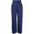 Casablanca Casablanca High-Waist Wide-Leg Trousers BLUE