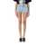 COPERNI Coperni Crown Denim Shorts BLUE BLEACHED
