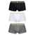 Versace Versace Set Of Three Cotton Boxers MULTICOLOR