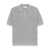 Brunello Cucinelli Brunello Cucinelli Ribbed Polo Shirt GRAY
