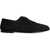 Dolce & Gabbana Woven Fabric "Derby" Shoe BLACK