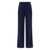 F.IT Tailored trousers with pressed crease Blue
