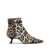 Ganni Leopard ankle boots Brown