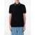 Emporio Armani Emporio Armani Piqué Polo Shirt Black