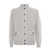 Kangra KNITTED JACKET WITH BUTTONS AND POCKETS Gray