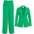 Kaos Single-breasted suit Green