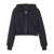 Marc Jacobs Marc Jacobs Cotton Cropped Hoodie Black