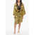 Versace Silk Barocco Robe Gold