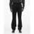 Saint Laurent Double-Pleated Wool 4-Pocketed Pants Black