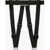 DSQUARED2 Logoed Fabric Tape Harness Belt Black