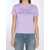 Gucci Printed Logo T-Shirt Purple