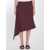 Bottega Veneta Tailored Wool Midi Skirt Red
