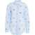 Himon's Blouse with embroideries Blue