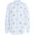 Himon's Blouse with embroideries Blue