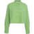 Love Stories Cropped shirt 'Pete' Green