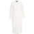Kaos Shirt dress with perforated embroidery White
