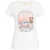Liu Jo T-shirt with print and rhinestones White