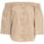 GUESS Off-shoulder blouse Beige