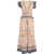 Farmrio Maxi dress with floral print Multicolor