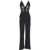 Elisabetta Franchi Crêpe jumpsuit Black