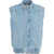 Seventy & Mochi Denim vest 'Juno' Blue